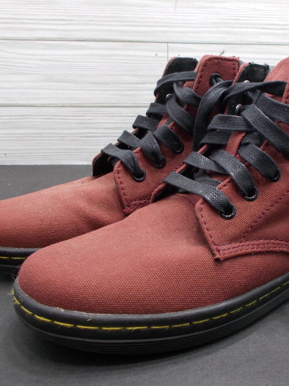 Dr. Martens Maelly Air Wair Bouncing Soles Padded Collar Boots Women's 7